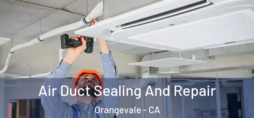 Air Duct Sealing And Repair Orangevale - CA